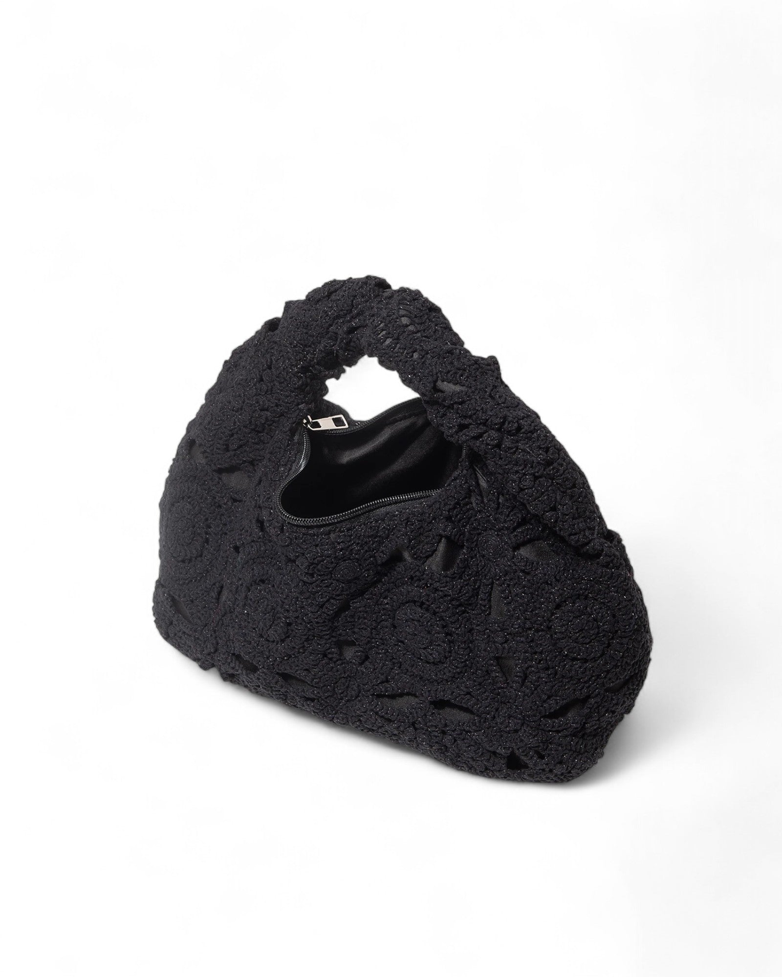 Sac Crocheté Élégant – Elegant Crochet Bag