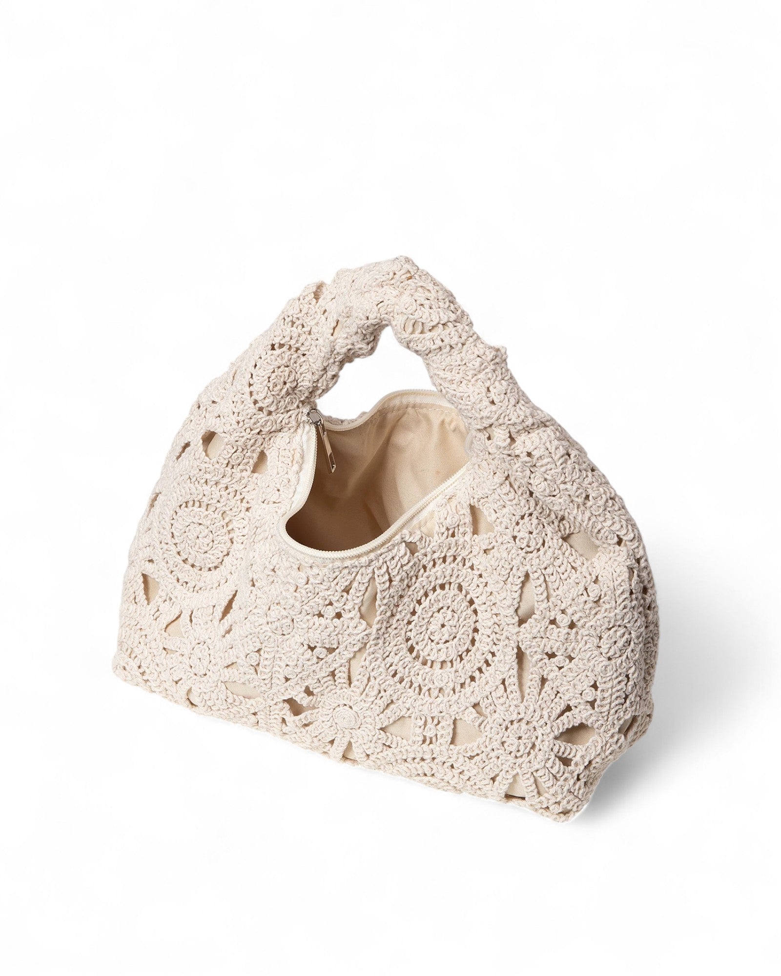 Sac Crocheté Élégant – Elegant Crochet Bag