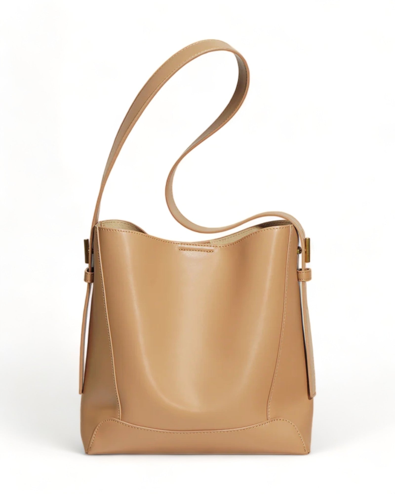 Manon Leroux Shoulder Bag – Parisian Vegan Leather Oversized Everyday Handbag