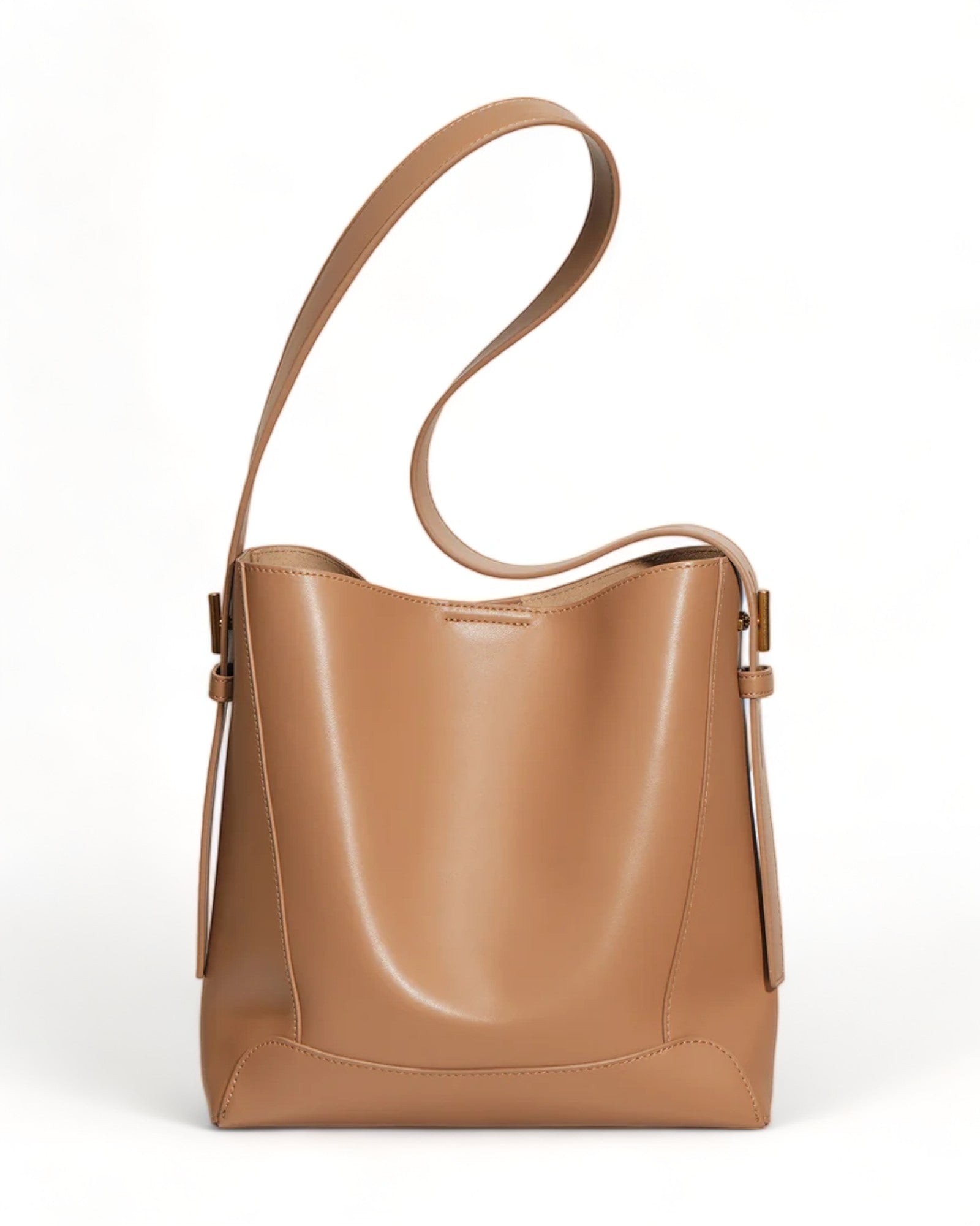 Manon Leroux Shoulder Bag – Parisian Vegan Leather Oversized Everyday Handbag