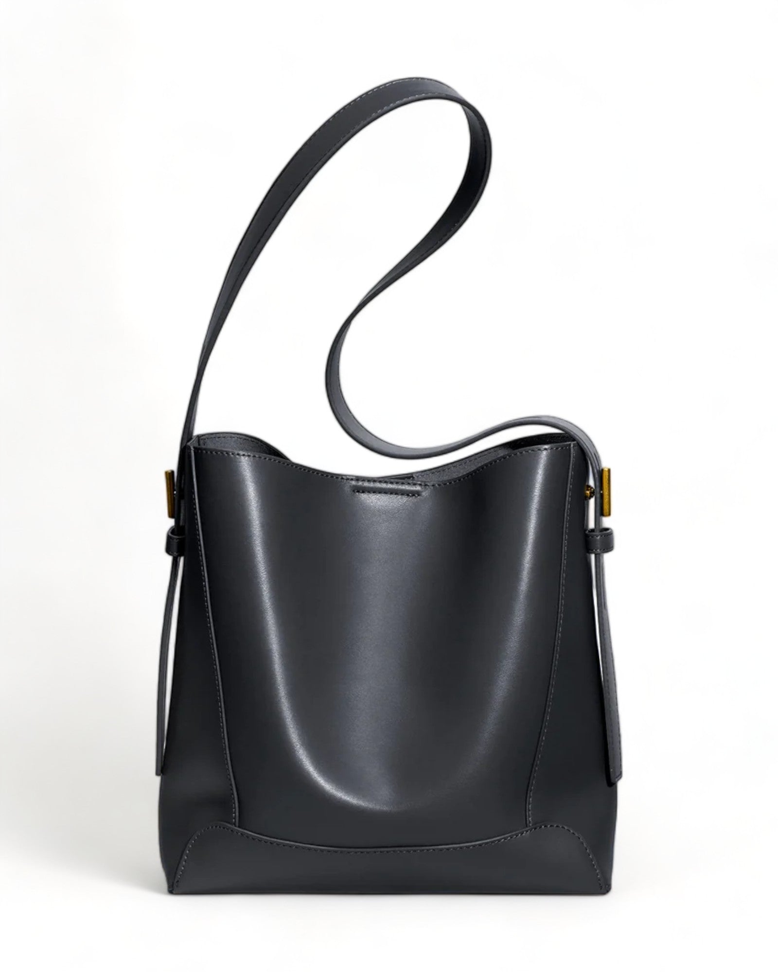 Manon Leroux Shoulder Bag – Parisian Vegan Leather Oversized Everyday Handbag